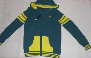 New DC Boys cardigan with hood Size XL,16yr RRP £75 - Picture 1 of 5