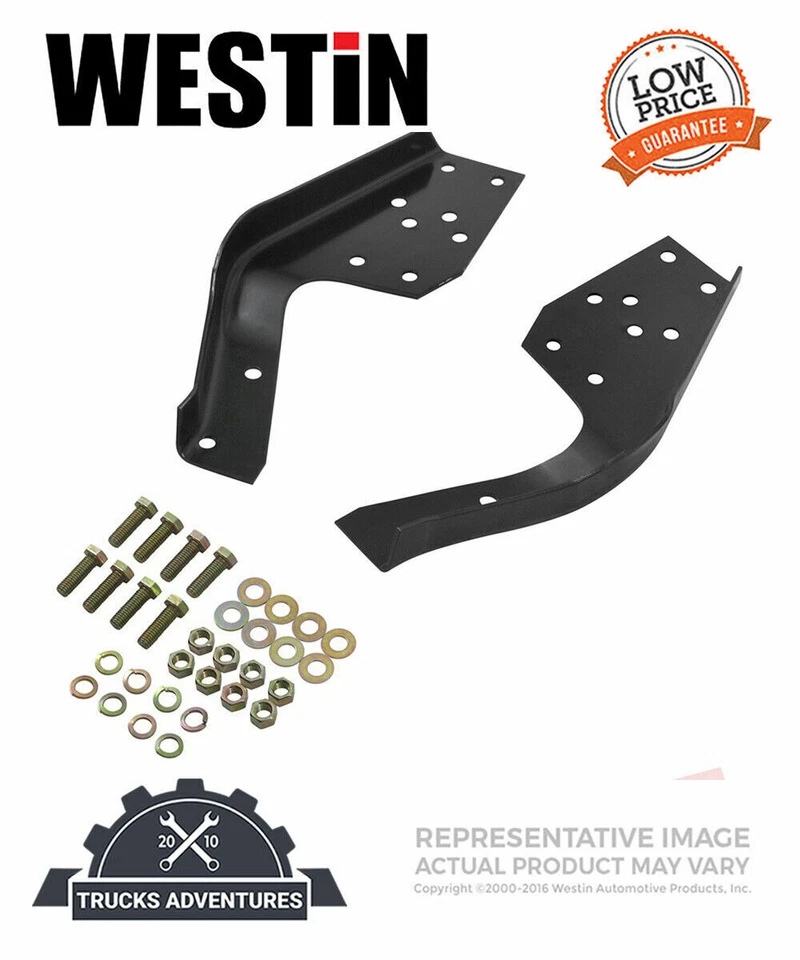 Kit de montaje de parachoques universal Westin 93500 para camioneta 89-94 Foto 1 de 3