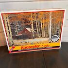 Vintage Kodacolor Cabin and Aspens 1000 Piece Jigsaw Puzzle Sealed Fall