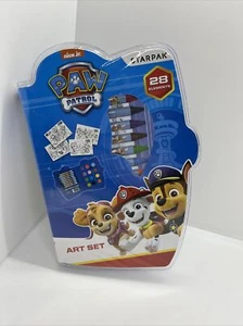 set disegno arte artistico paw patrol 28 pezzi da viaggio gioco - Picture 1 of 4