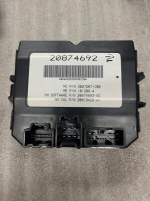 2010-2015 凯迪拉克 SRX ECM 升降门模块全新原始设备制造商 20874692 — 第 1/2 张图片