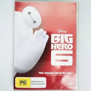 Big Hero 6 (DVD, 2014) Ryan Potter - Superhero Action Comedy Computer Animation - Picture 1 of 6