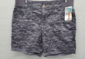 RIDERS BY LEE Women's Camouflage Grey Utility Shorts - Size 18W & 16W - NWT - Picture 1 of 15
