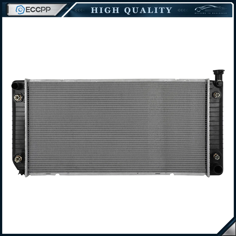 Radiator For 01-02 Chevrolet Silverado 2500 2001-2004 Chevrolet Silverado 3500 Foto 1 de 4