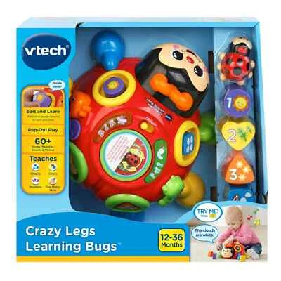 VTech Crazy Legs Learning Bugs Mascotas Electrónicas - Para Bebés y Niños Pequeños Foto 1 de 4