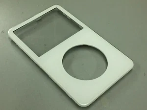 New White Front Faceplate Face Plate Cover Housing for iPod Video 5th 5.5 Gen - Picture 1 of 4