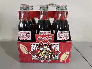 Nebraska Coca Cola Error National championship 6 Pack. - Picture 1 of 2