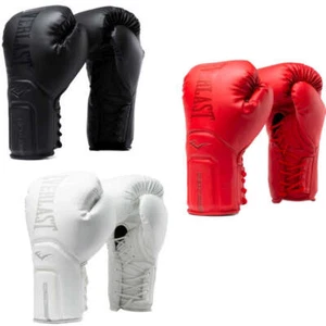 Everlast Elite 2 Pro Boxing Gloves - Lace Up - Picture 1 of 4