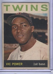 1964 Topps Venezuelan Venezuela #355 Vic Power Twins - Bild 1 von 2