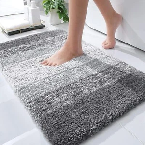 Bathroom Rugs Mat 30x20 Extra Soft and Absorbent Microfiber Bath Floor Carpet - Picture 1 of 6