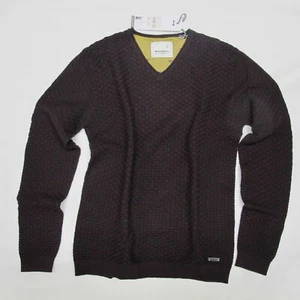 No Excess, Herren Pullover, Gr. M, L weinrot, UVP 69,95 € - Bild 1 von 6