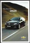 Chevrolet Cruze 2013 UK Markt Verkaufsbroschüre Limousine Schrägheck Kombi