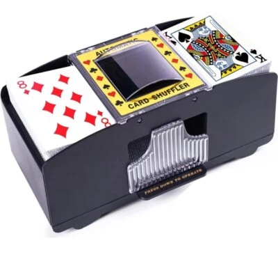 Cardinal 2 Deck Automatic Card Shuffler Machine - Black - Image 1 of 4