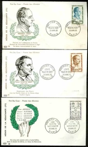 FRANCE -1959 – WAR HEROES FIRST DAY COVERS – VF° - Picture 1 of 2