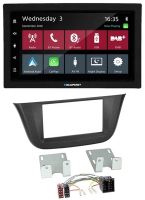 Blaupunkt 2DIN MP3 USB Bluetooth DAB Autoradio für Iveco Daily (ab 2014) - Bild 1 von 4