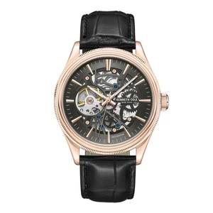 Kenneth Cole New York Reloj Automático Hombre Correa Cuero Negro KCWGE0048904 - Imagen 1 de 5