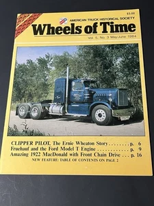 WHEELS OF TIME MAY / JUNE 1984 ATHS CORBITT PACKARD DELIVERY CLIPPER WHEATON - Imagen 1 de 18