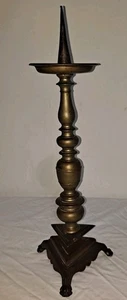 Vintage Messing Kirchenaltar Kerzenständer Pricket Kerzenständer - Bild 1 von 7