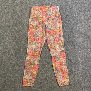 Lululemon Align Pant 25" Leggings Womens 6 Inflorescence Pink Floral High Rise - Picture 1 of 22