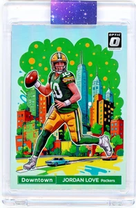 2024 PANINI DONRUSS OPTIC - DOWNTOWN! Jordan Love #5 Case Hit SSP - Bild 1 von 2