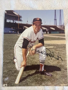 Brooks Robinson Baltimore Orioles Signed 8x10 Baseball Photo HOF - Picture 1 of 1