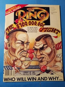 Revista The Ring Boxeo Mike Tyson Evander Holyfield 1991 MA5-246 - Imagen 1 de 2