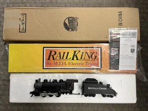 + MTH O RailKing Buffalo Creek 0-6-0 Imperial USRA Steam Switcher PS.3 30-1870-1 - Picture 1 of 9
