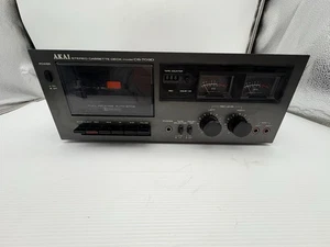 Vintage Akai CS-703D Stereo Cassette Deck For Parts Made in Japan - Picture 1 of 10