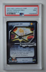 Dragonball Z Score Breakthrough Drill #42 Capsule Corp Power Pack 2 2002 PSA 9 - Picture 1 of 4