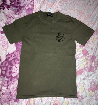 Marble Soda Marble Wolf Graphic Print Heavy S/S Tee T Shirt 100% Cotton Sz S - Image 1 of 4