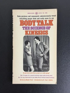 BODY TALK  by Maude Poiret vintage 1976 Award paperback PSYCHOLOGY KINESICS - Picture 1 of 9