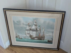 The Mary Rose off Southsea Castle by Mark R Myers Signed Limited Edition Print - Picture 1 of 24