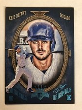 2016 PANINI DIAMOND KINGS KRIS BRYANT DK ORIGINALS SAPPHIRE #'D 10/25 #DKO9