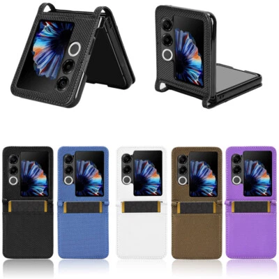 For ZTE nubia Flip2, Luxury Protector Card Slot Flip Leather Wallet Case Cover - Image 1 of 4
