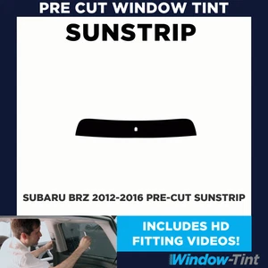 Pre Cut Sunstrip For Subaru BRZ 2012-2016 - Picture 1 of 4