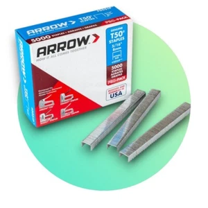 Arrow A505IP T50 Staples 8mm (5/16in) Bulk Pack 5000 - ARRT50516IP - Picture 1 of 3