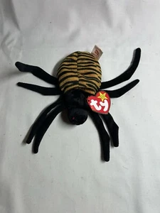1999 TY HALLOWEEN BEANIE ORIGINAL BUDDY 9" SPINNER THE SPIDER BABY - Picture 1 of 6