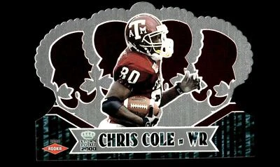 CHRIS COLE 2000 PACIFIC CROWN ROYALE RC #115 - Image 1 of 2