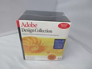 SEALED Vintage ADOBE DESIGN COLLECTION 1999 Photoshop 7.0 Indesign 2.0 *RARE* - Picture 1 of 15