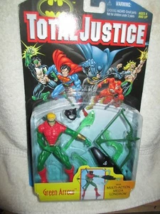 Figura de acción Kenner Total Justice Green Arrow 1997 - Imagen 1 de 1