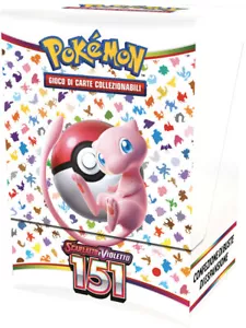 Pokemon Scarlet And Purple 151 Pack Of 6 Envelopes (IT) - Picture 1 of 2