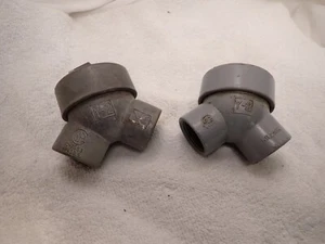 Set of 2 Killark Y-2 Imc Elbow, 3/4 In, Threaded, Aluminum, Powder Coated, Gray - Picture 1 of 8