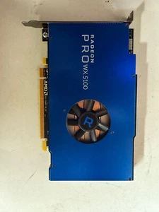 AMD Radeon PRO WX 5100 4x DisplayPort DP 8GB GDDR5 PCIe 3.0 Video Graphcis Card - Picture 1 of 2