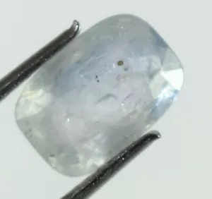 Pietra preziosa pezzo raro zaffiro blu Ceylon 3,35 carati taglio ovale naturale certificato BS48 - Foto 1 di 13