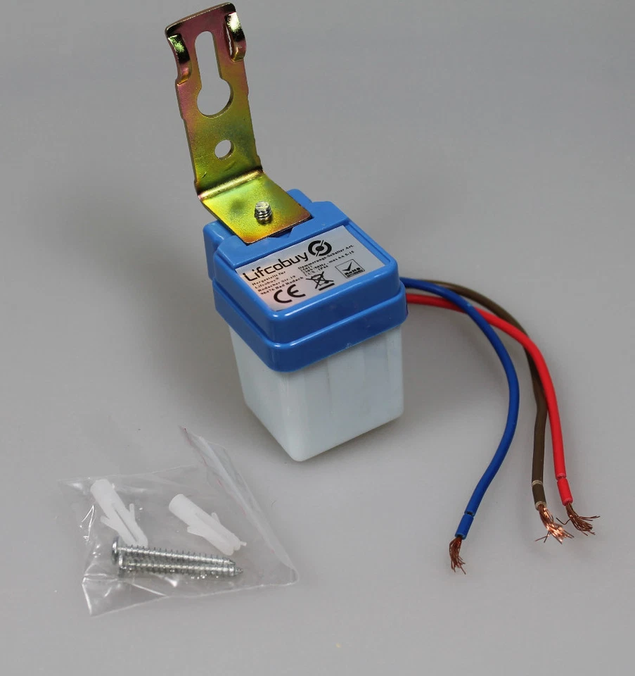 MINI Dämmerungsschalter 230V/6A, Dämmerungssensor Lichtsensor twilight switch - Bild 1 von 1