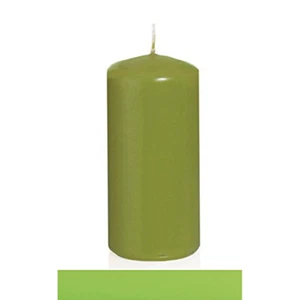 Velas Stumpenkerzen Verde Manzana 150x70mm Ral Calidad 12 Unidad - Imagen 1 de 1