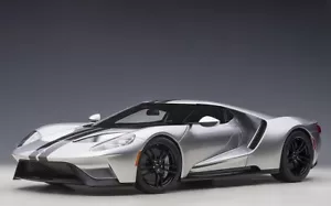 AUTOart 12108 - 1/12 Ford GT 2017 (Ingot Silver with Black stripes) - Bild 1 von 1