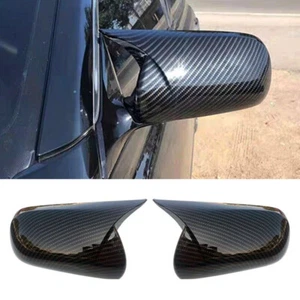 For 2005-2009 Toyota Mark X Reiz Pair Carbon Fiber OX Horn Side Mirror Cover Cap - Bild 1 von 8