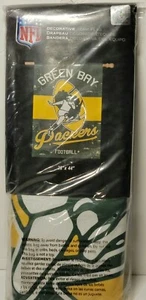 GREEN BAY PACKERS HIGH QUALITY THROWBACK POPULAR DESIGN 28"X44 FLAG - Picture 1 of 4