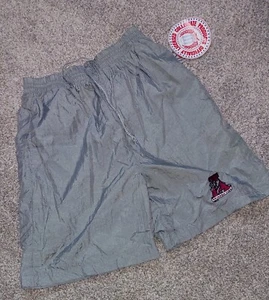 Rare Vintage Alabama Crimson Tide Windbreaker Athletic Shorts grey nwt - Picture 1 of 6